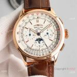 GF Factory Super Clone Breitling Navitimer Moonphase Cal.01 Rose Gold Watches 42mm